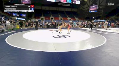 157 lbs Quarters - Zane Engels, MN vs Justus Heeg, IL
