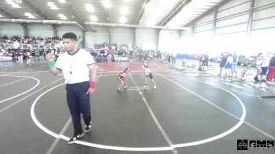 46 lbs Rr Rnd 2 - Ayanah Trujillo, JagWay vs Alina Martinez, NM Beast
