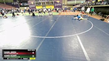 106 lbs Champ. Round 1 - Kaden Schaff, Team Idaho Wrestling Club vs Daniel Green, Billings Wrestling Club