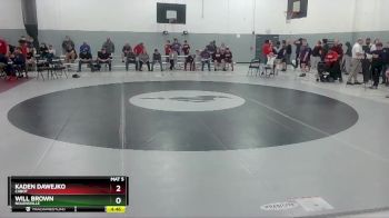 132 lbs Champ. Round 1 - Will Brown, Nolensville vs Kaden Dawejko, Cabot