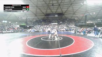 Boys 4A 132 lbs Champ. Round 1 - Ben Jaime, Mead vs Hunter Jobe, Arlington