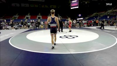 120 lbs Cons. Sub-semis - Nicolas Enzminger, ND vs Kaleb Blackner, UT