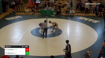 145 lbs Prelims - Max Lambert, Hanover vs Matt Maguire, Cumberland