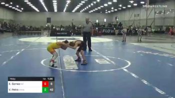 75 lbs Prelims - Ethan Gomez, New Mexico vs Vincent Petro, Cowboy Wrestling Club