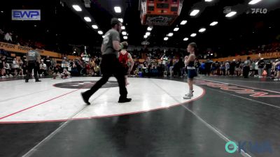 67 lbs Round Of 16 - Sawyer Smith, Little Axe Takedown Club vs Jack Jung, Husky Wrestling Club