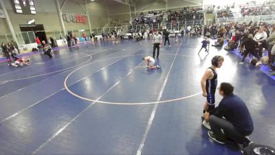 85 lbs Champ. Round 1 - Kace Kunz, Bear Lake Wrestling Club vs Cody Forrester, Stallions Wrestling Club