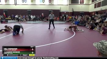 PW-10 lbs Cons. Round 1 - Cameron Hookom, Indee Mat Club vs Del Carpenter, Central City Matcats