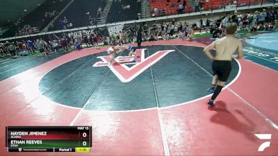 113 lbs Cons. Semi - Hayden Jimenez, Alaska vs Ethan Reeves, Utah