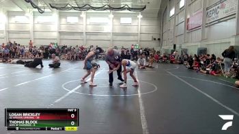 80 lbs Round 4 (8 Team) - Thomas Block, ACES Of Diamonds vs Logan Brickley, U2 Upstate Uprising