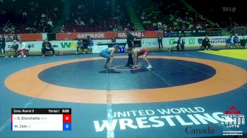 65kg Cons. Round 3 - Gabriel Blanchette, Brock WC vs Mike Zale, Lakehead WC