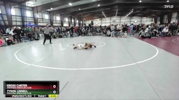 65 lbs Cons. Round 2 - Tyson Linnell, Stallions Wrestling Club vs Kross Carter, Shootbox Wrestling Club