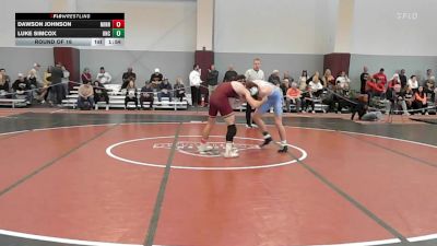 141 lbs Round Of 16 - Dawson Johnson, Minnesota vs Luke Simcox, North Carolina