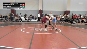 141 lbs Round Of 16 - Dawson Johnson, Minnesota vs Luke Simcox, North Carolina