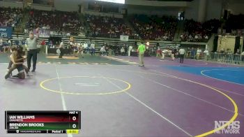 D 1 160 lbs Cons. Round 3 - Ian Williams, Chalmette vs Brendon Brooks, Airline