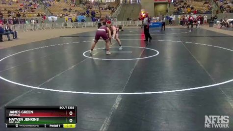 AA 195 lbs Cons. Round 3 - James Green, Franklin vs Hayven Jenkins, Oakland