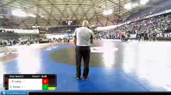 2A 152 lbs Cons. Round 2 - Rylin Lang, Anacortes vs Caden Porter, Columbia River