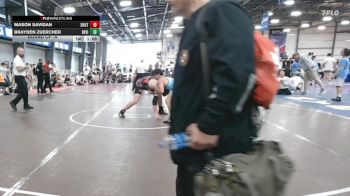 195 lbs Round Of 16 - Mason Savidan, Team Shutt Mutts vs Brayden Zuercher, Revival Orange