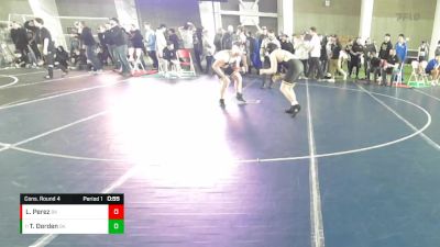 190 lbs Cons. Round 4 - Timothy Derden, Bishop Kelly vs Lorenzo Perez, Bishop Kelly