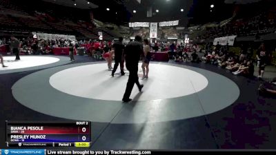 200 lbs Round 1 (16 Team) - Bianca Pesole, SAWA vs Presley Munoz, OCWA