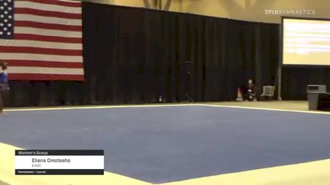Eliana Omotosho - Women's Group, EAGC - 2021 USA Gymnastics Championships
