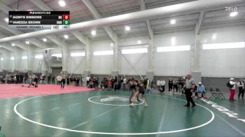 100 lbs Champ. Round 1 - Catherine Martinez, Skyview vs Brielle Bond, Skyridge