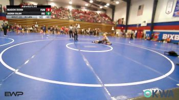 90 lbs Rr Rnd 3 - Mason Dunn, Ponca City Wildcat Wrestling vs Jaden Siler, Woodland Wrestling Club