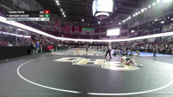 132 lbs Cons. Round 4 - Anthony Butler, Kuna vs Kasen Potts, Caldwell