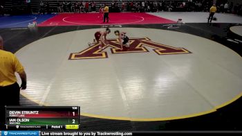 106 lbs Cons. Round 2 - Devin Struntz, Forest Lake vs Ian Olson, Waconia