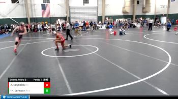 174 lbs Champ. Round 2 - Hayden Johnson, Western Colorado University vs Alex Reynolds, Grand View (Iowa)