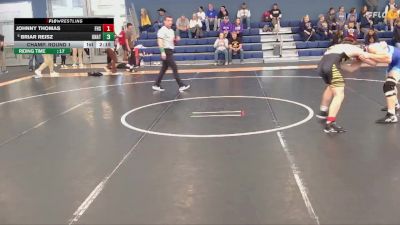 157 lbs Champ. Round 1 - Briar Reisz, Unattached vs Johnny Thomas, Fort Hays State