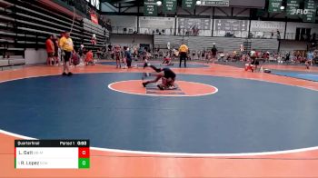 54-58 lbs Quarterfinal - Rafael Lopez, Cory Clark Wrestling vs Liam Gatt, Backyard Brawlers - Midwest