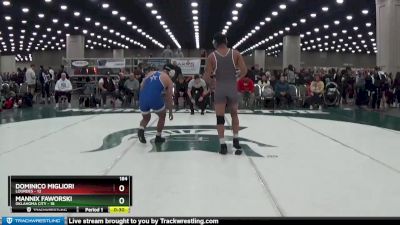 184 lbs Semis (4 Team) - William Speight, Lourdes vs Conner Columbus, Oklahoma City