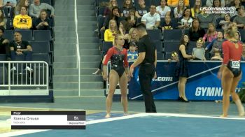 Sienna Crouse - Floor, Nebraska - 2019 NCAA Gymnastics Ann Arbor Regional Championship