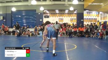 138 lbs Consi Of 32 #2 - Tony Stribling, Winter Springs vs Talon Swindle, Top Gun Wrestling Academy