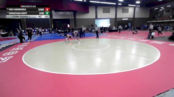 150 lbs Cons. Round 1 - Seji Herrerea, El Paso vs Jonathan Neff, Aledo