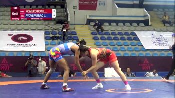 62 kg Rr Rnd 1 - Alejandra Romero Bonilla, Mexico vs Leonela Aleyda Ayovi Parraga, Ecuador