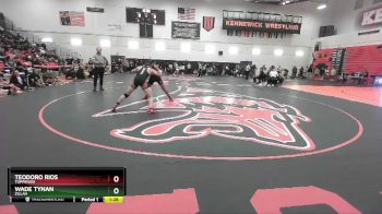 157 lbs Semifinal - Wade Tynan, Zillah vs Teodoro Rios, Toppenish