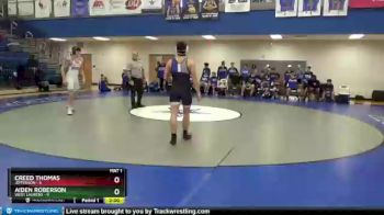 152 lbs Placement Matches (8 Team) - Creed Thomas, Jefferson vs Aiden Roberson, West Laurens