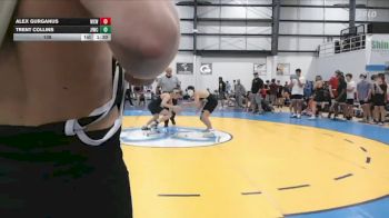 138 lbs 1 - Trent Collins, JAMES ISLAND WRESTLING CLUB vs Alex Gurganus, WAXHAW WRESTLING