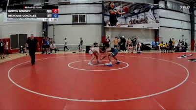 57 kg Cons. Round 4 - Bowen Downey, Panther Wrestling Club RTC vs Nicholas Gonzalez, Air Force Regional Training Center