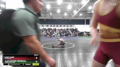 144 lbs Champ. Round 1 - Liam Gary, La Canada vs Aleksander Mendoza, Corona Del Mar