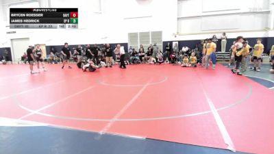 150 lbs Quarterfinal - Brycen Roesser, Dayton Bandits-MS vs James Hedrick, EP Rattlers-MS