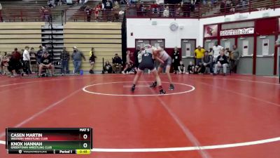 80-85 lbs 3rd Place Match - Casen Martin, Western Wrestling Club vs Knox Hannah, Greentown Wrestling Club