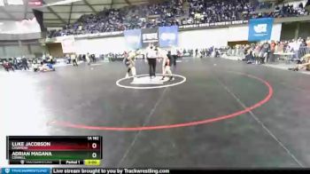 1 lbs Quarterfinal - Luke Jacobson, Cashmere vs Adrian Magana, Connell
