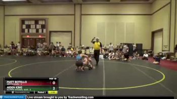 125 lbs Round 2 (6 Team) - Matt Botello, Smittys Barn vs Aiden King, Olympia National Team