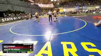 1 lbs Quarterfinal - Marcos Velazquez, Mabton vs Seth Hoseney, Kalama