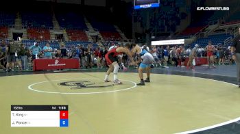 152 lbs Rnd Of 64 - Trey King, Wisconsin vs Julian Ponce, Texas