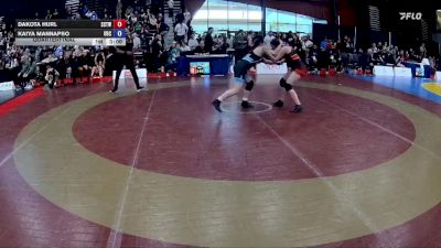 65kg Quarterfinal - Dakota Hurl, Swift Current Titans Wrestling. vs Kaiya Mannapso, Bhullar Wrestling Club