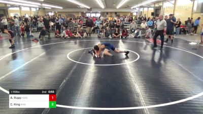 I 110 lbs Consi Of 8 #2 - Ayden Rupp, Horseheads vs Cody King, Binghamton