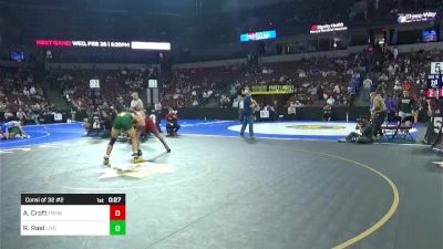 165 lbs Consi Of 32 #2 - Andrew Croft, Fremont (CC) vs Robert Rael, Live Oak (CC)